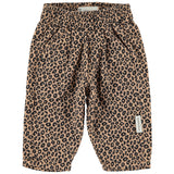 Baby Unisex Trousers Brown with Animal Print