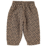 Baby Unisex Trousers Brown with Animal Print