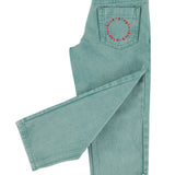unisex trousers | washed green