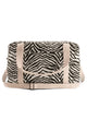 Weekend Bag | Zebra print, Greige and Black