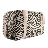 Weekend Bag | Zebra print, Greige and Black