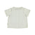 Baby Peter Pan collar blouse | Ecru / checkered navy