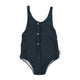 Swimsuit buttons . Navy