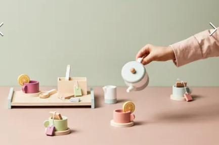 Wooden Toy - Tea Set