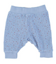 Baby leggings | blue w/ orange little stars
