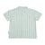 Baby hawaiian shirt | greenwater w/ grey stripes
