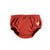 Terry cotton high waisted shorties | garnet w/ tricolor print