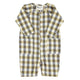 Baby jumpsuit | brown checkered