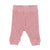 Baby leggings | pink w/ orange little stars