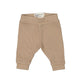 Baby leggings | light brown waffle jersey