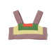 Crop top | geometric pattern