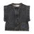 Denim vest | washed black denim