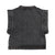 Denim vest | washed black denim