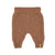 Baby knitted leggins | brown