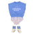 Baby sleeveless sweatshirt | blue w/ "garage band" print