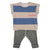 Baby leggings | washed grey