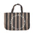 extra large bag | camel w/ "smile" print