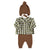 Baby knitted leggins | brown