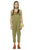 Jumpsuit | khaki w/ animal print
