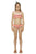 Bikini | red & ecru stripes