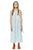 Long dress | light blue chambray