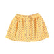Short skirt | yellow w/ hearts allover