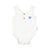 Baby sleeveless body | off white w/ star print