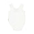 Baby sleeveless body | off white w/ star print