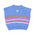 Baby sleeveless sweatshirt | blue w/ "garage band" print