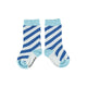 Socks | blue diagonal stripes