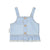 Baby top | light chambray w/ sun print