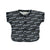Shirt "mimosa" | Black w/ "mimosa" allover