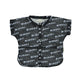 Shirt "mimosa" | Black w/ "mimosa" allover