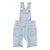 Baby unisex dungarees | washed light blue denim