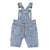 Baby unisex dungarees | washed light blue denim