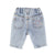 Baby unisex trousers | washed blue denim